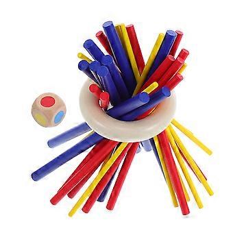 Stick Balance Toy Wooden Game for Playing 1Set Portable Fun for All Ages