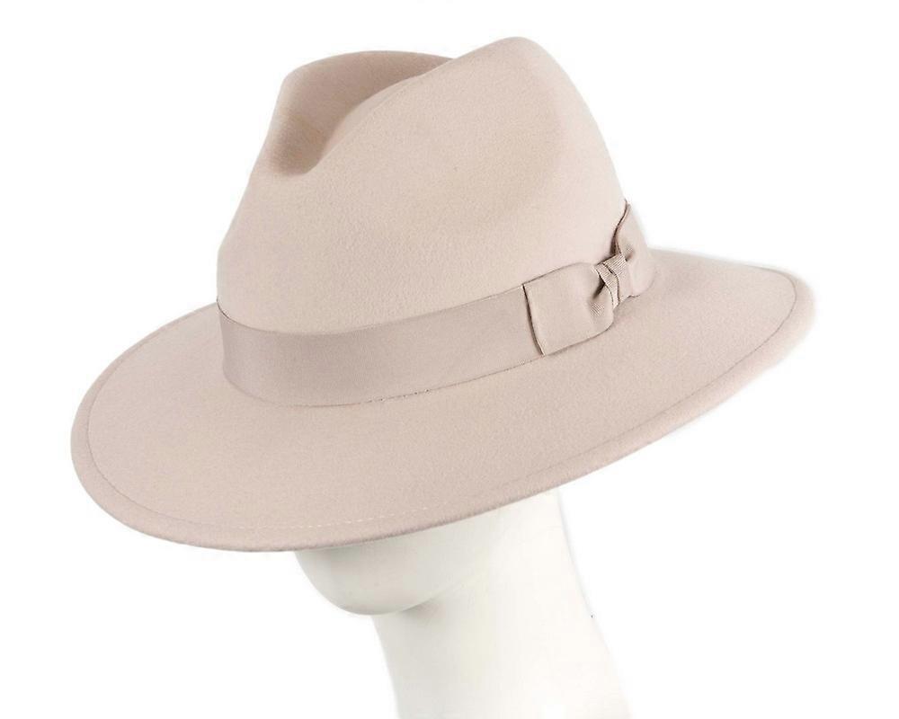 Sand Max Alexander Flat Brim Fedora M192C
