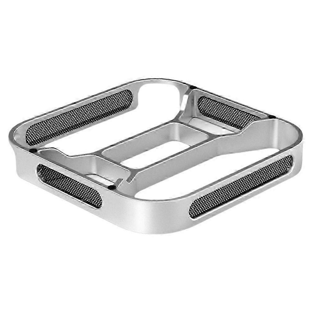 Desktop Stand compatible with Mac Mini M4/M4 Pro Dustproof Base Heat Dissipation Bracket Cooling Holder Dock