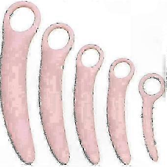 5-pack Silicone Dilator Set For Pelvic Floor Muscle Training Women's Wellness Support