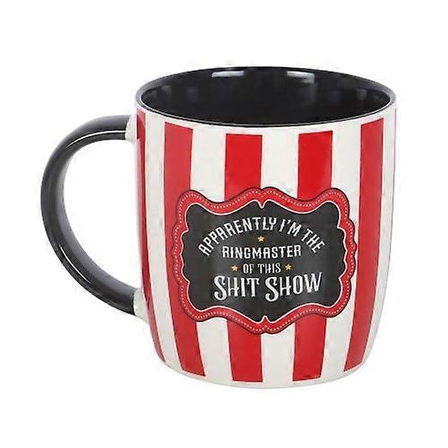 Something Different Ringmaster Striped 370ml Mug