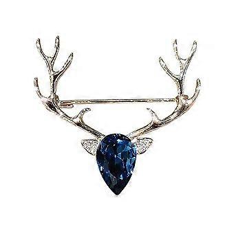 Deer Brooch Women Clothes Pin Deer Lapel Pin Jewelry for Suit Hat Scarf