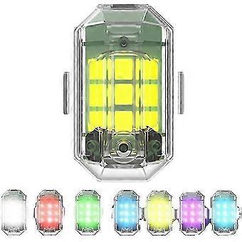 XYYC-High Brightness Wireless Led Strobe Light,7 Colors Led Strobe Lights Rechargeable Lights,anti-collision Lights Emergency Warning Lights For Motor