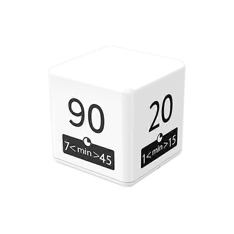 Simple Flipping Start Countdowns Timer Portable Cubes Timer for Efficient Kitchen Management Cooking Baking and Timing