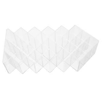 Display Stand Acrylic Lipstick Holder for Storage Use 3Pcs Transparent