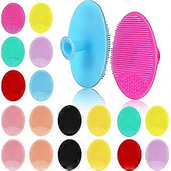 20PCS Silicone Face Scrubber: Facial Cleansing Brush for Skin Care