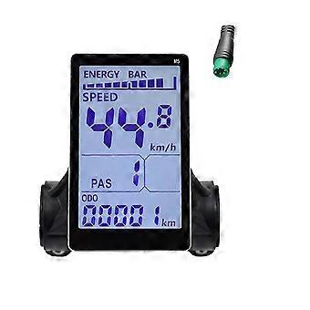 Miernik wyświetlacza LCD roweru elektrycznego M5 24V 36V 48V 60V E Skuter Ekran panelu LCD do elektrycznego roweru górskiego