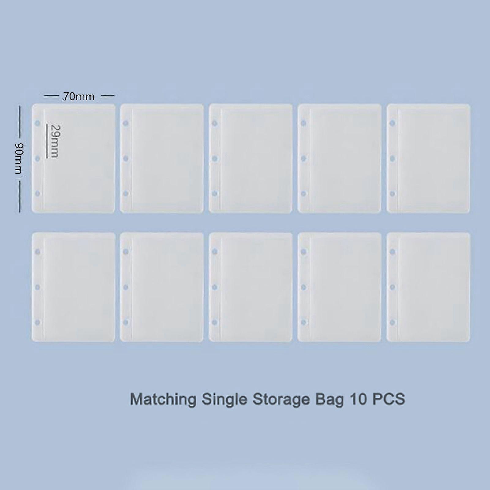 Transparent PVC Binder Binder Project Notebook Ledger Transparent Case