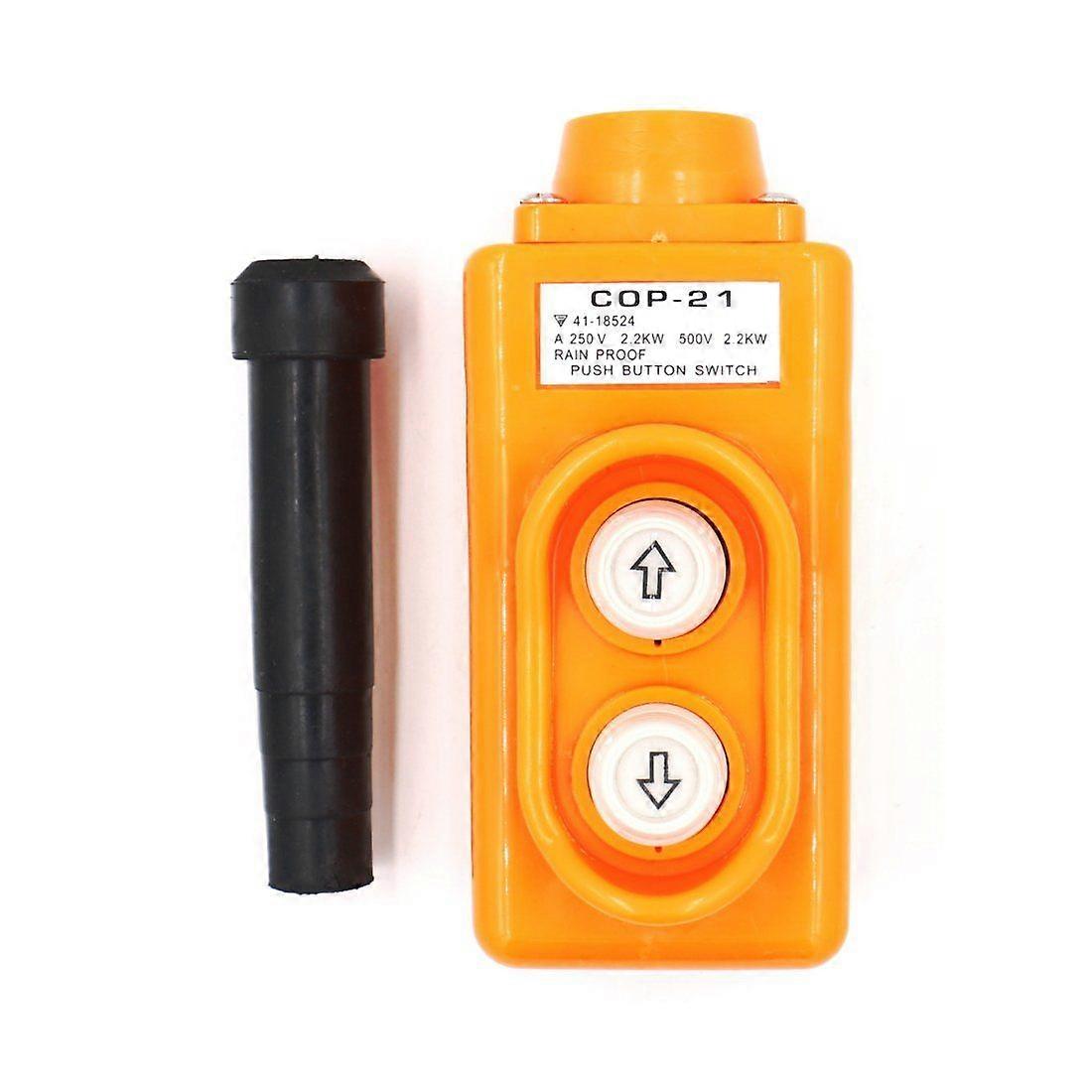 Up-Down Rain Proof Hoist Crane Pendant Pushbutton Switch COP-21