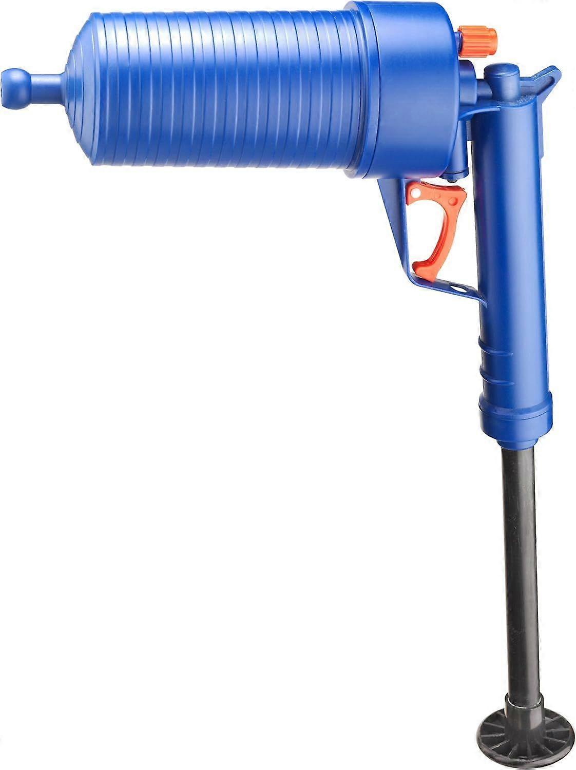 Compressed air hose cleaning gun