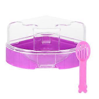 Small Animal Bath House Hamster Bathroom for Pet Use 2Pcs Set
