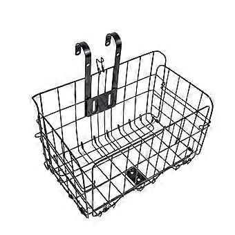 Mountain Bike Basket Iron for Storage Fast Release Bike Basket