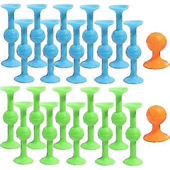 22 Sztuk Pop Darts Soft Silikonowy Pop Darts Zestaw Do Gry Z 2 Pomarańczowymi Celami Lepkie Zabawki Kryte Sporty Na Świeżym Powietrzu Rzucanie Gry Pop Darts Sucker