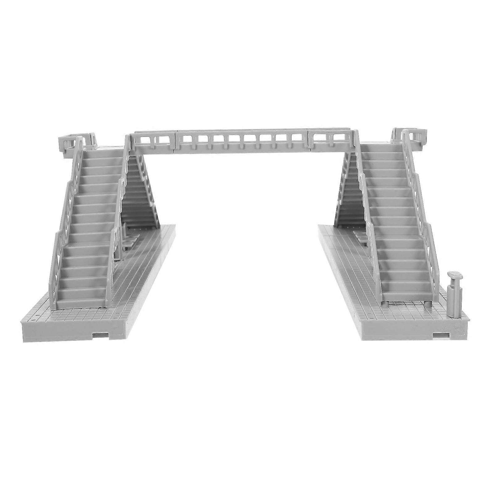 DIY Footbridge Building Model for Sand Table 1Set Assembled Plastic Model