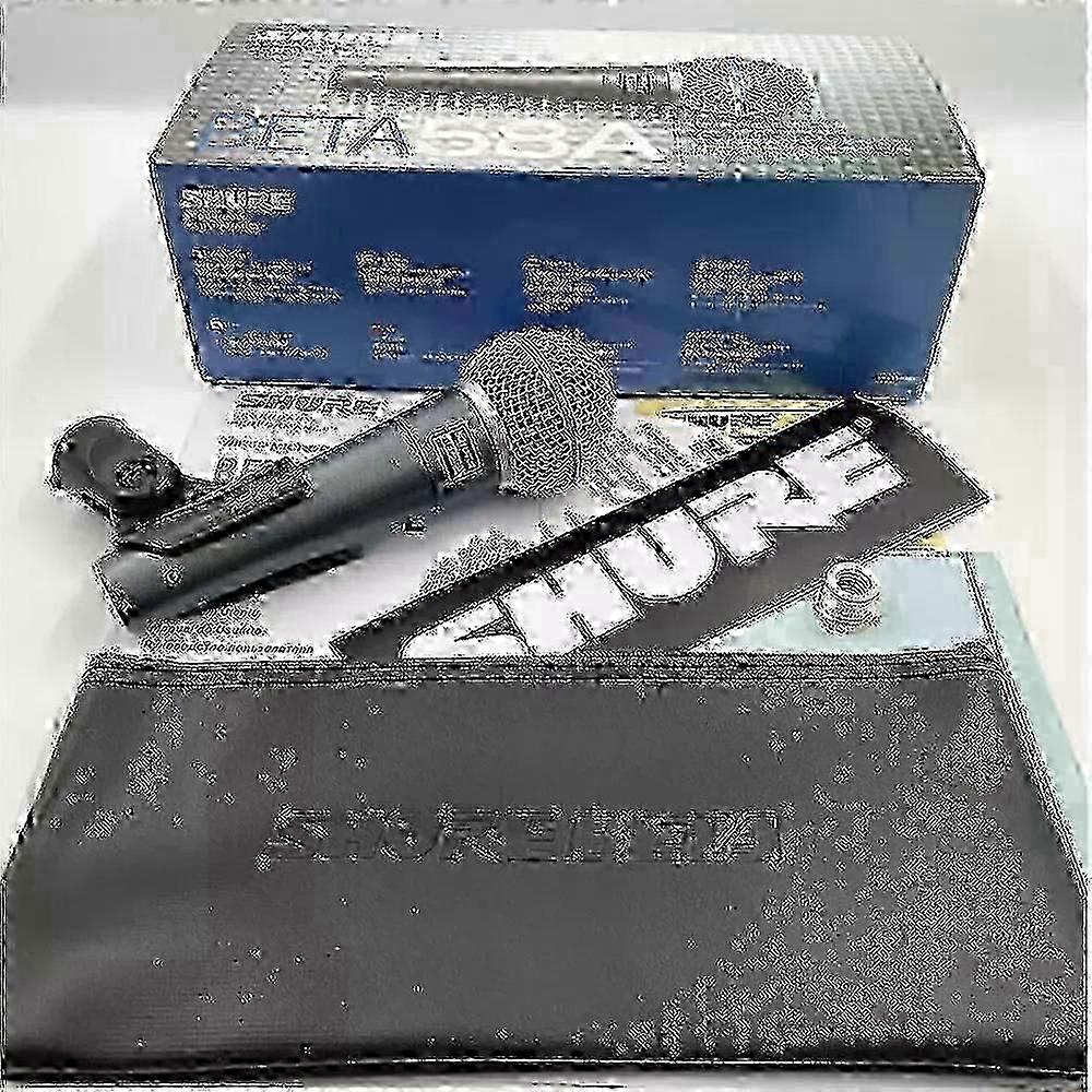 Supercardioid Dynamic Vocal Microphone with Cable, Tailored Frequency Response