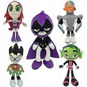 Kawaii Teen Titans Go -pehmolelu Robin-nukke lapsille ja lahjaksi