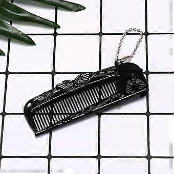 Faltbarer Massage-Haarkamm, antistatisches Styling-Set, tragbarer Falt-Haarkamm, Friseurwerkzeug, Reise-Haarkammbürste