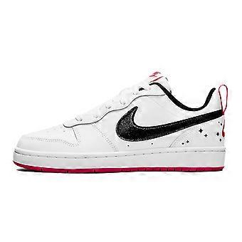 Nike Court Borough 2 SE White Very Berry GS DM0110-100