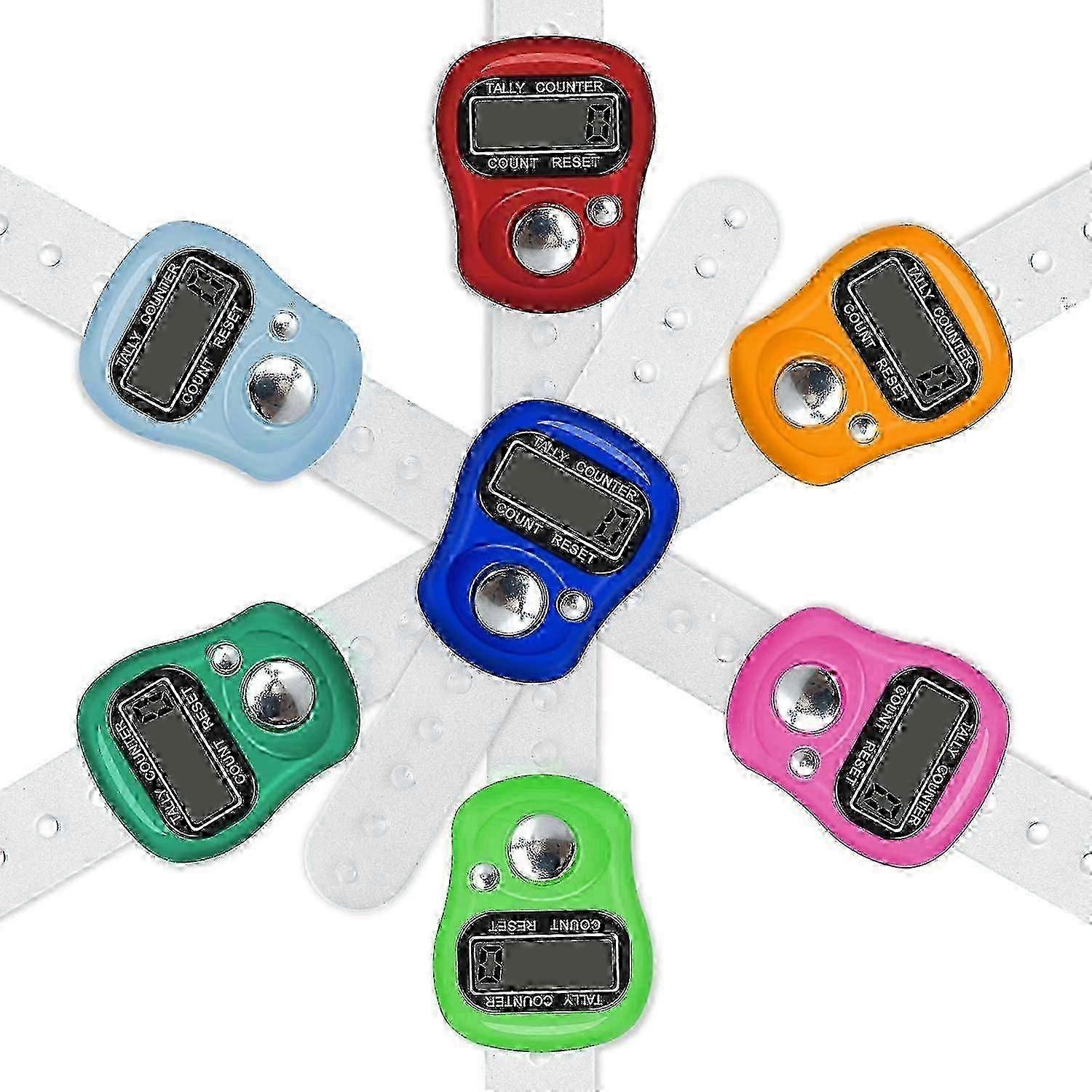 Lightweight 5-Digit Resettable Finger Counter