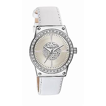 D & g Sundance Quartz analoge vrouwen horloge met Cowskin armband DW0525