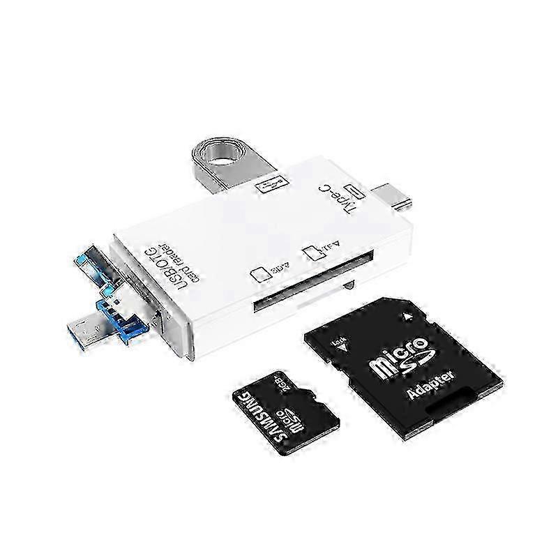 Dual Slot USB C Micro SD Reader