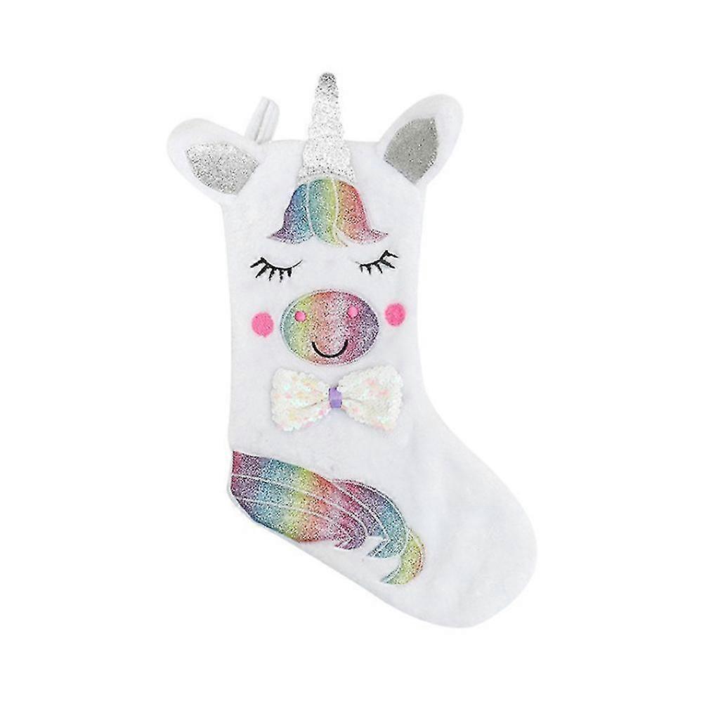 Festive LED Sequin Stocking