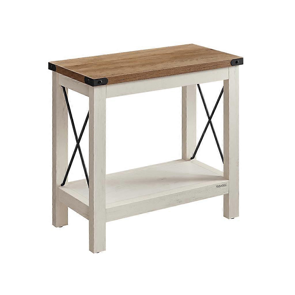 Larridon Side Table with Bottom Shelf 11.8"D x 23.6"W x 21