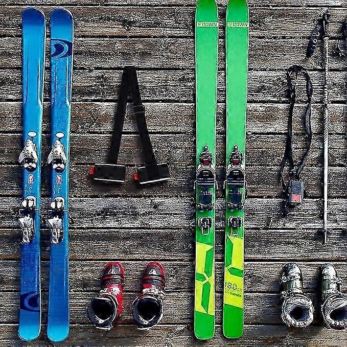 Alpine Ski Carrying Straps 4-Pack
