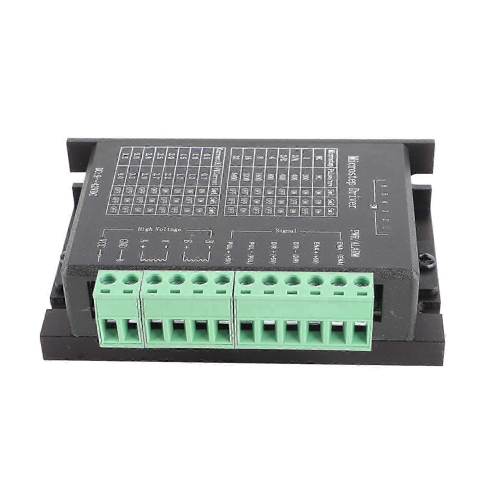 Ouitble Controller Module Driver Controller CNC 32 Subdivision TB6600 Control Module compatible with 42/57 Stepper Motor, 4.0A, 42V, DC Drive Module