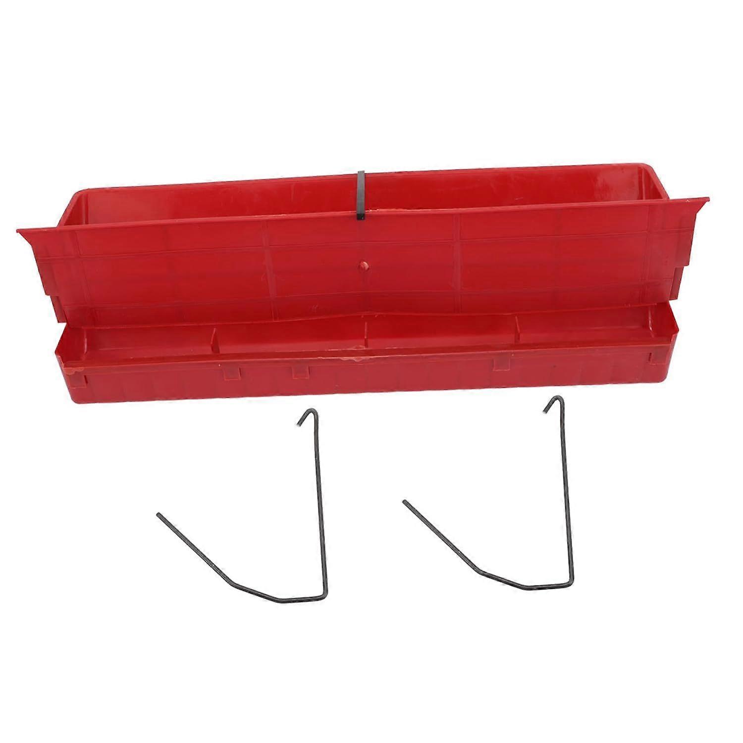 Feeder Plastic Semi Automatic Feed Box for Quail