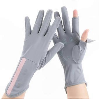 Sun Protection Gloves - UV Blocking, Non-Slip Grip for Women & Girls Driving and Summer Outdoor Use