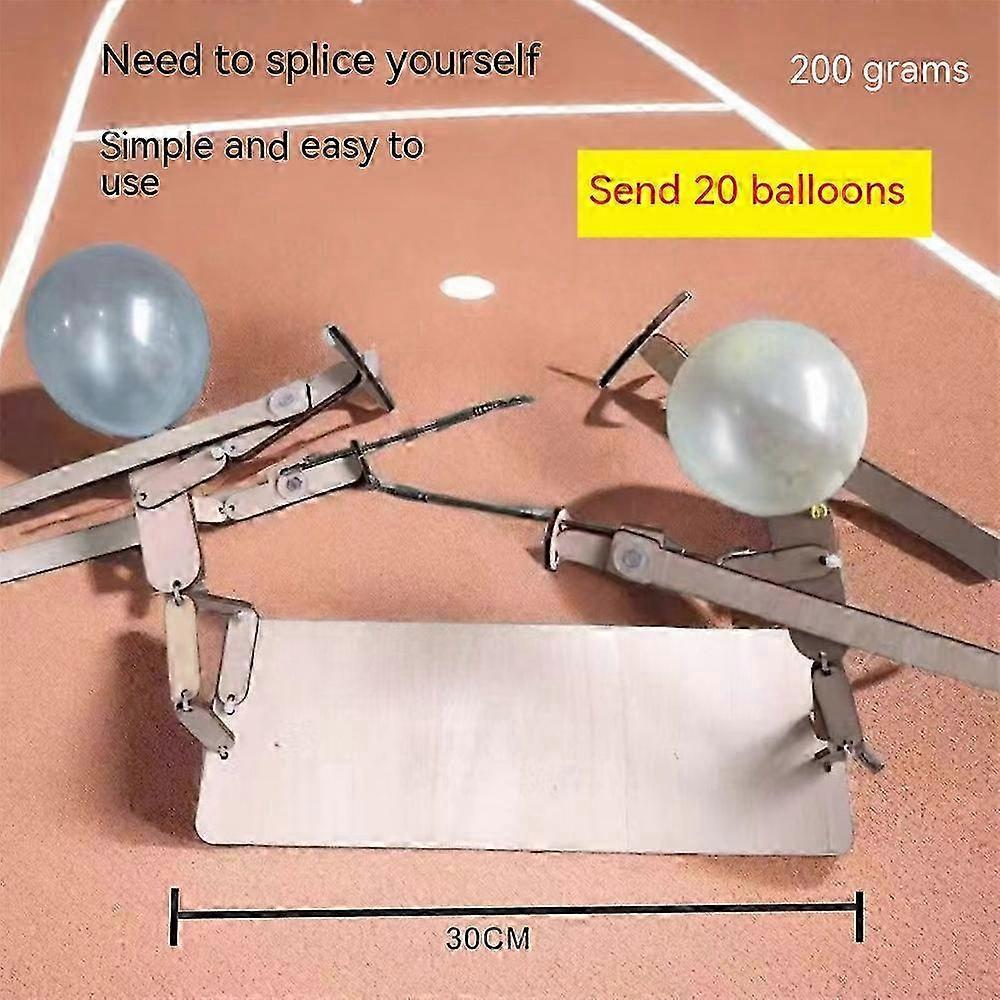 Wooden Two-Player Balloon Game
