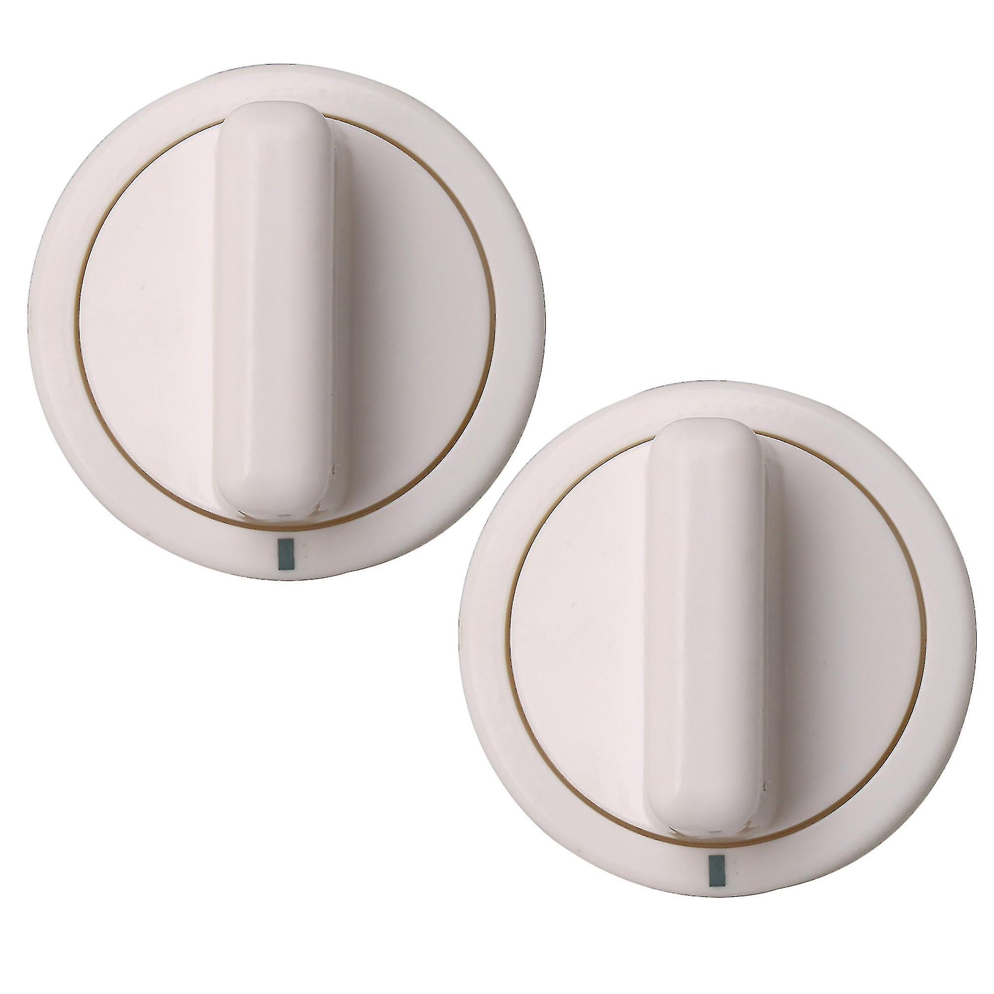2 Pieces Dryer Timer Control Knob We01x10160 Washing Machine Timer Knob