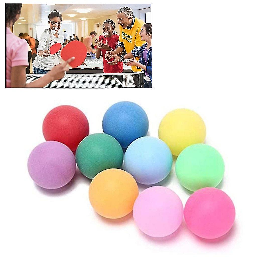 Colored Table Tennis Pingpong Balls For Game Activity