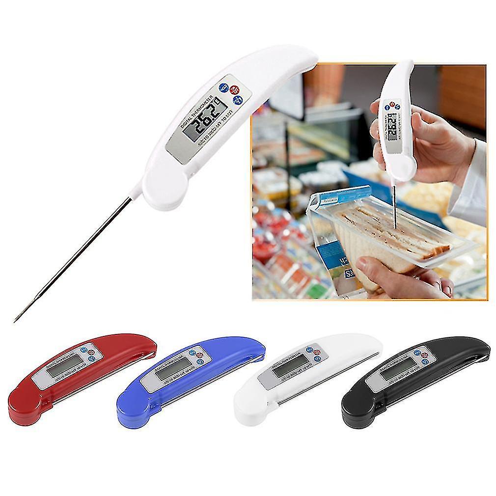 Ultra Instant Read Foldable Bbq Thermometer Lcd Digital Cooking Thermometer