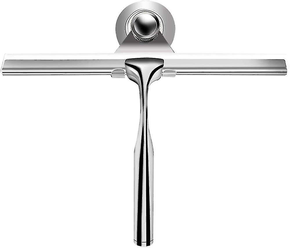 Stainless Steel With Replaceable Wiper Blade Window Squeegee For Bathroom Mirror