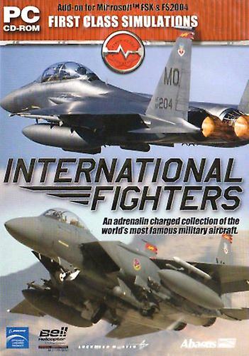 International Fighters Add-On for FS 2004  FSX (PC CD) - New & Sealed
