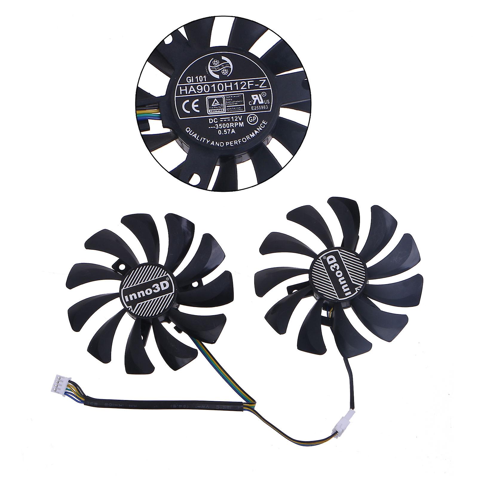 GPU Cooler Fans 85mm HA9010H12F-Z For Inno-3D GTX1060 OC P106 Graphics Card