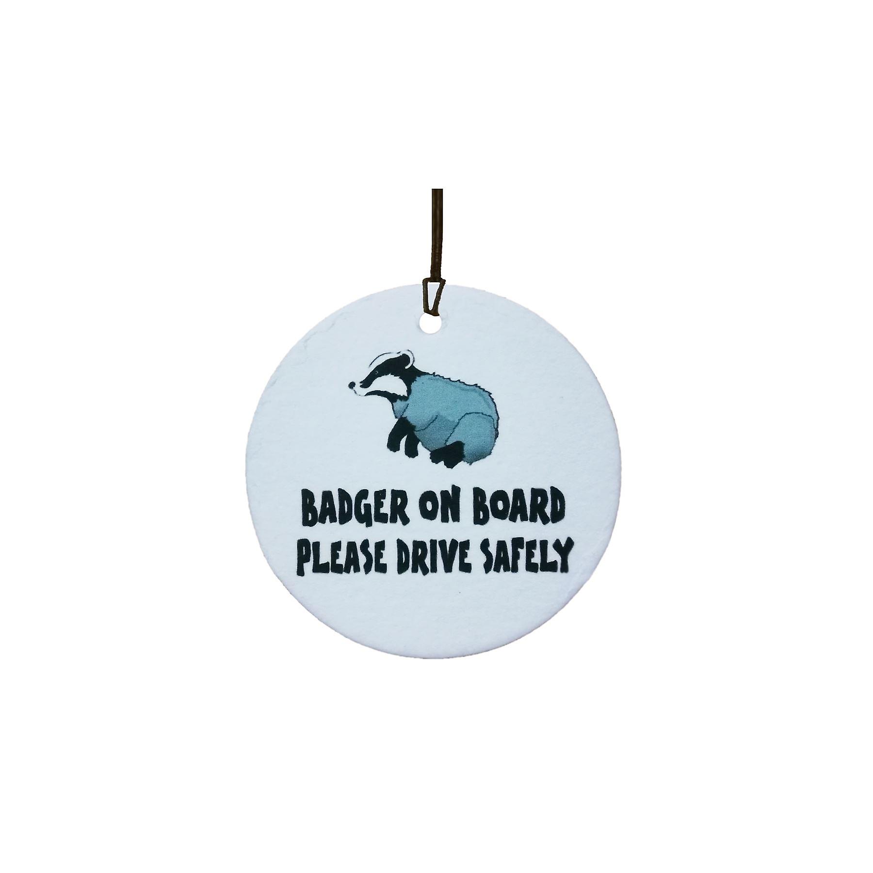 Badger On Board Car Air Freshener