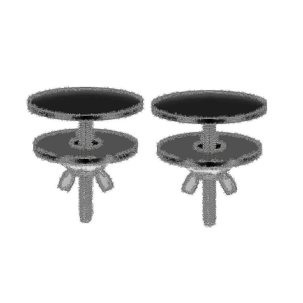 2 قطعة 2 بوصة المطبخ بالوعة هول غطاء صنبور هول غطاء الفولاذ المقاوم للصدأ المطبخ بالوعة الحنفية هول بلا