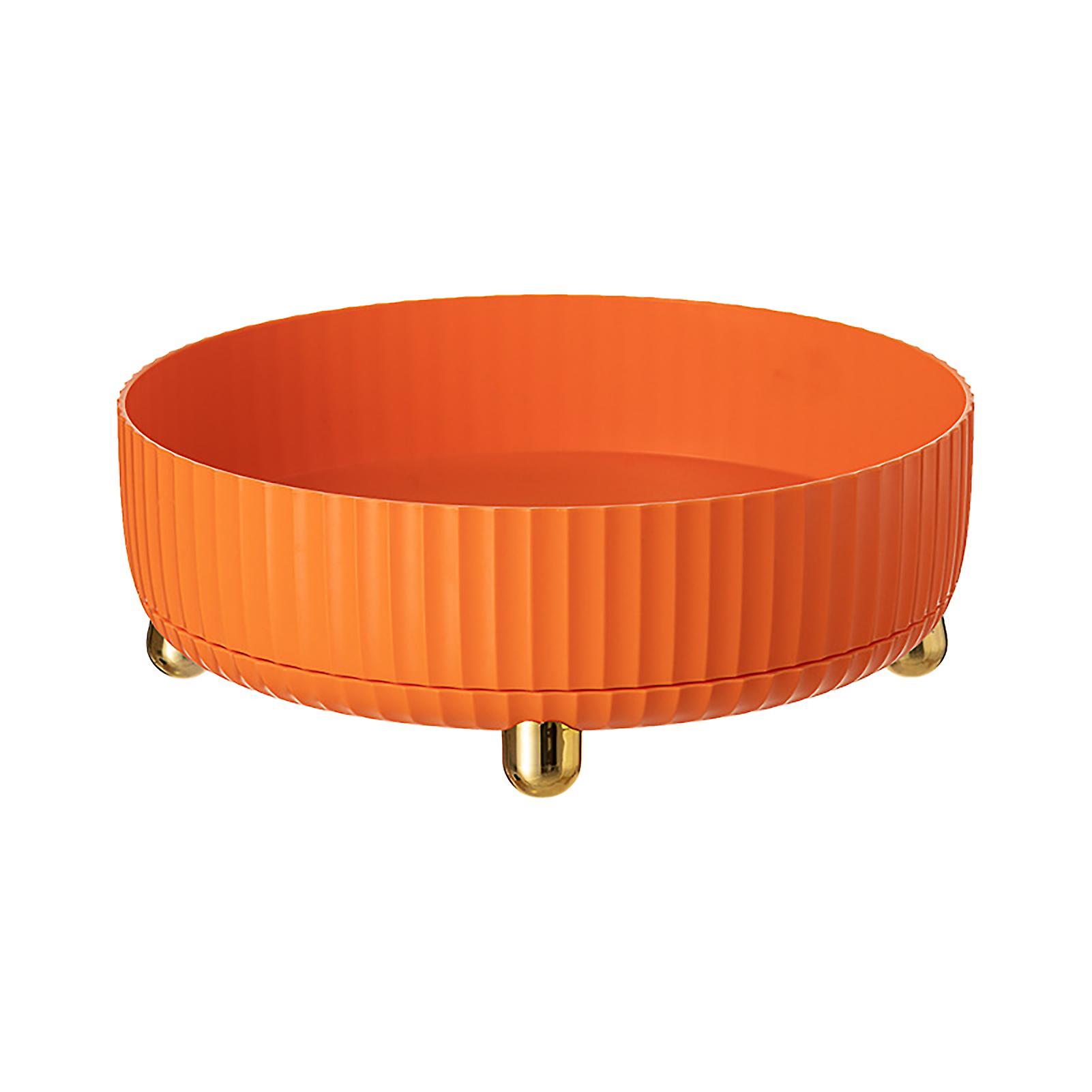 Kitchen Seasoning Rotating Storage Box Durable Plastic Material Large Capacity Tray