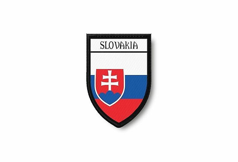 Patch Ecusson Termocollant Edge Brode Flag Prints Slovakia Slovak