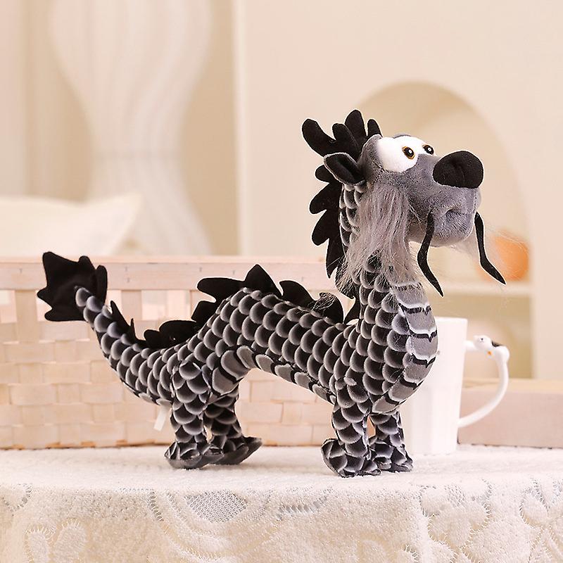 Dragon Mascot Stuffed Toy Simulation Chinese Dragon Plus Doll Children's Gift