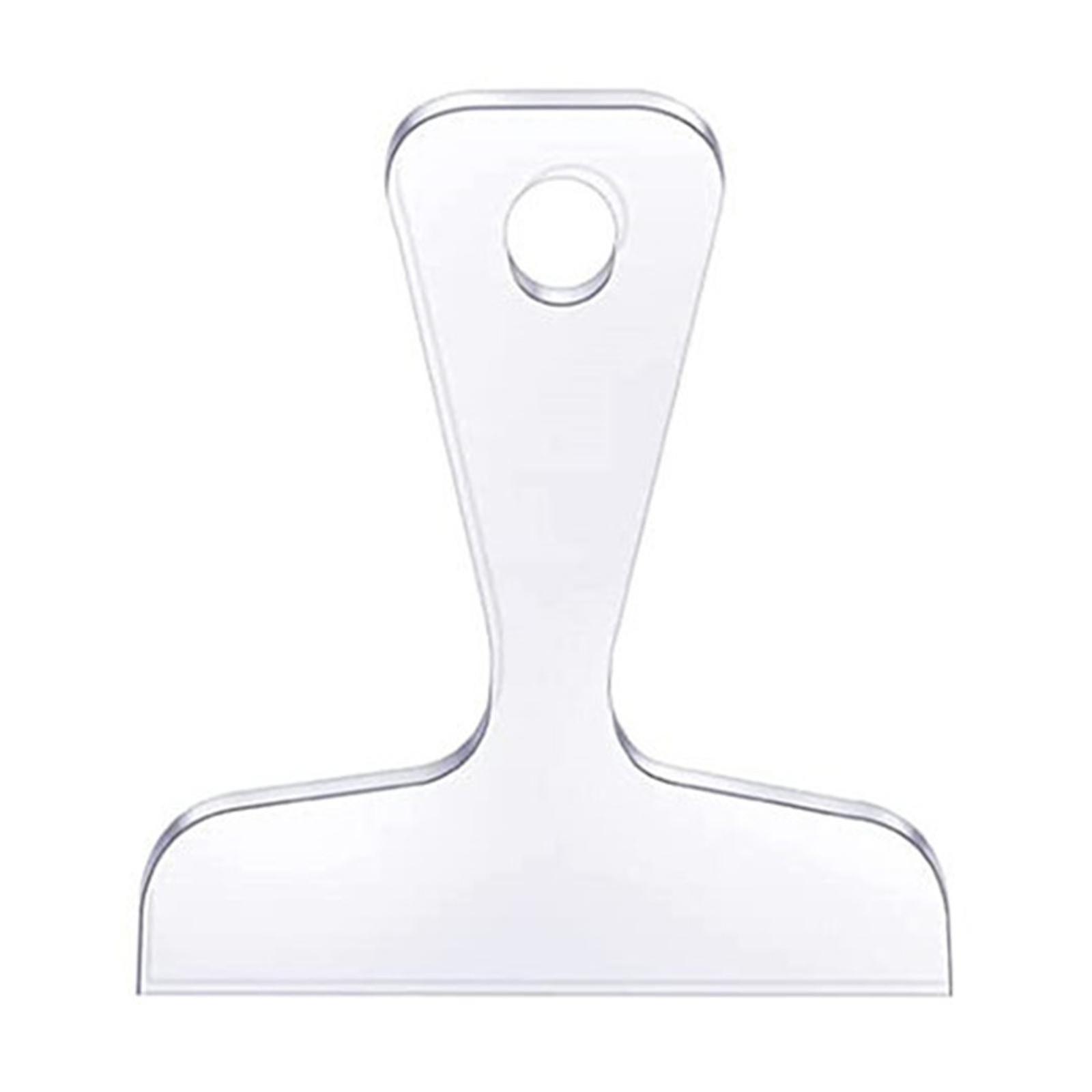 Board Handle Template Clear Easy to Use Sturdy Cutting Board Handle Template B