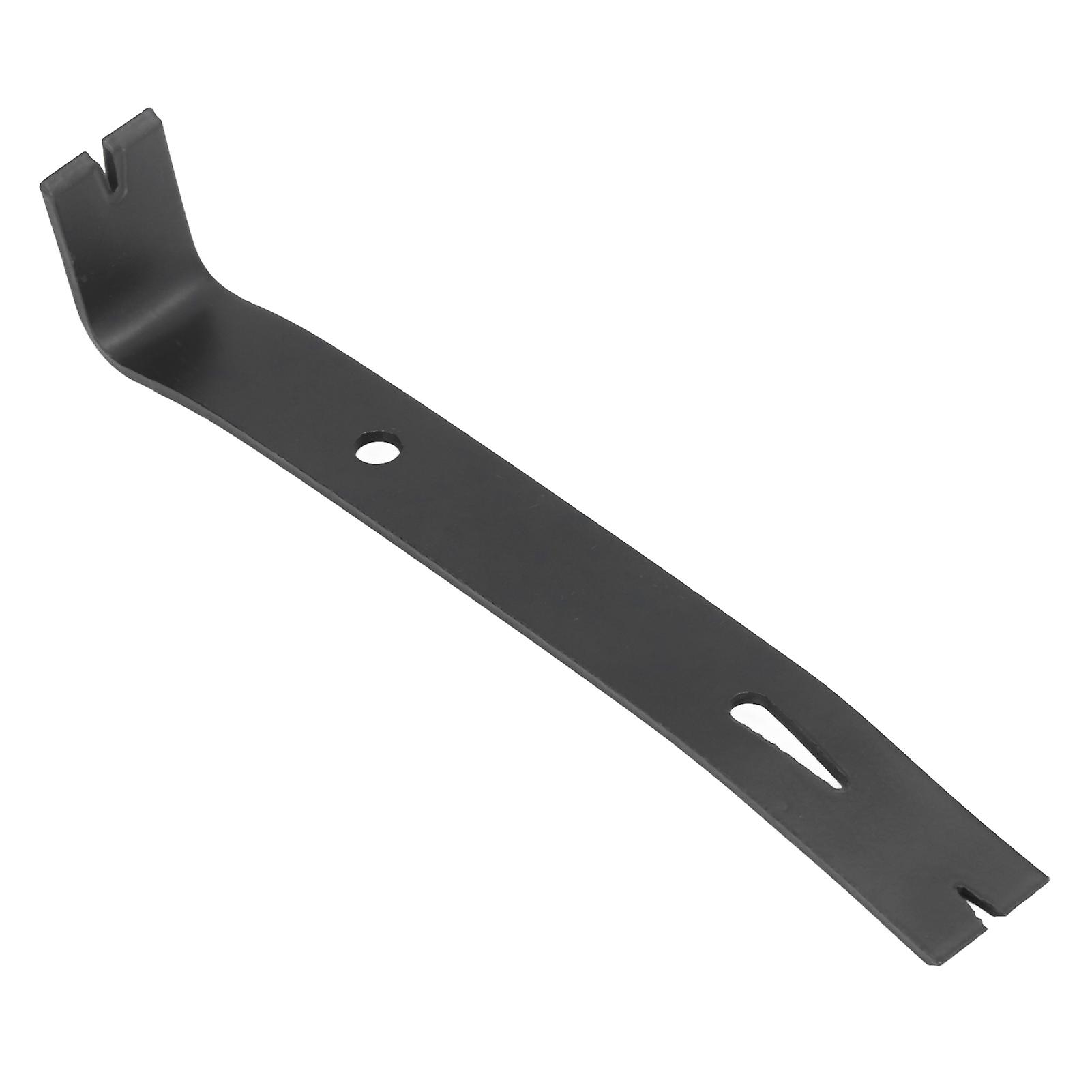 Ouitble Nail Puller Pry Bar Wrecking Nail Puller, Carbon Steel Hand Tool for Woodworking, 12 in Long, Household Use, Black Finish