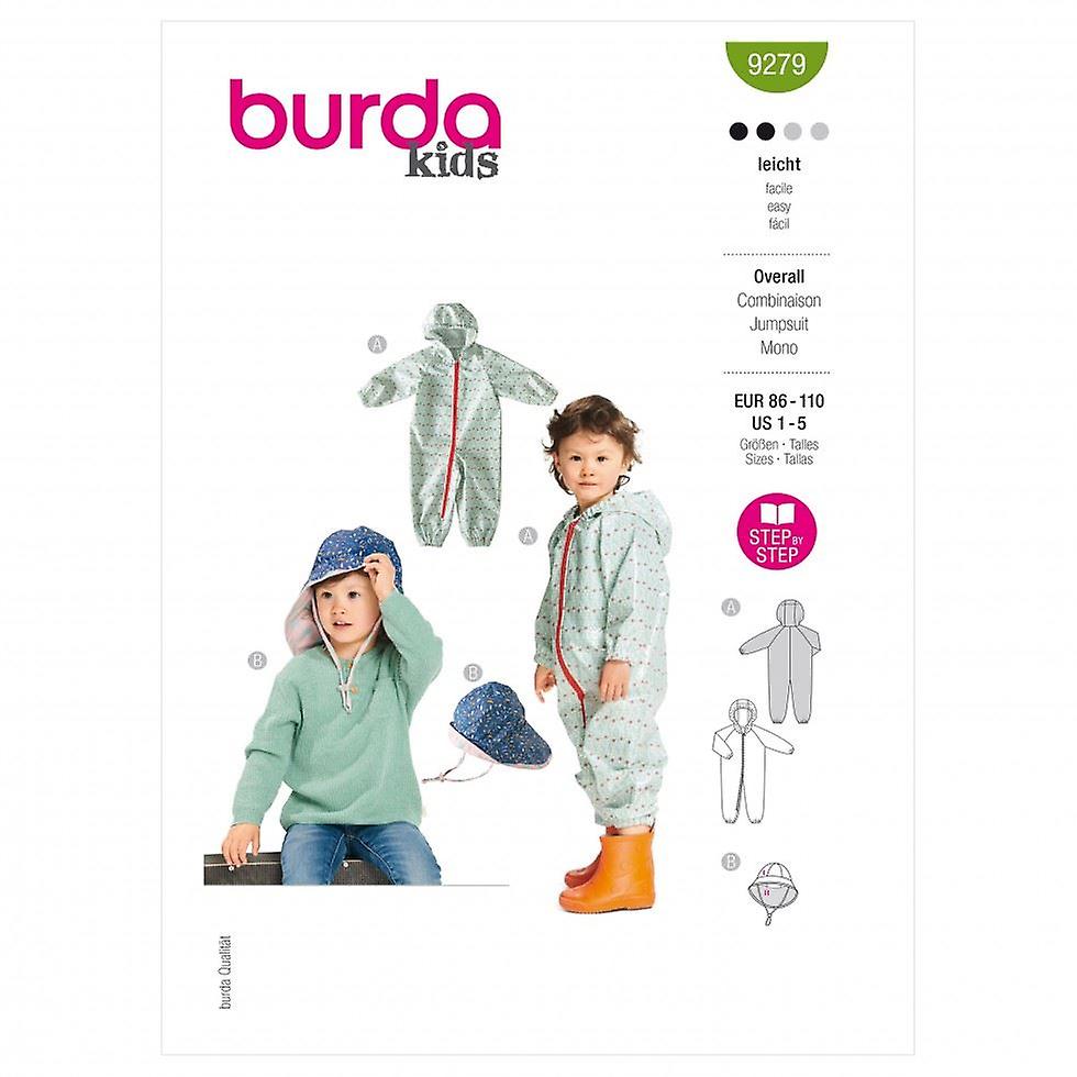 Burda 纸缝纫图案 9279