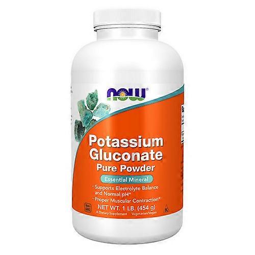 Now Foods Potassium Gluconate, 1 Lb (Pack of 6)