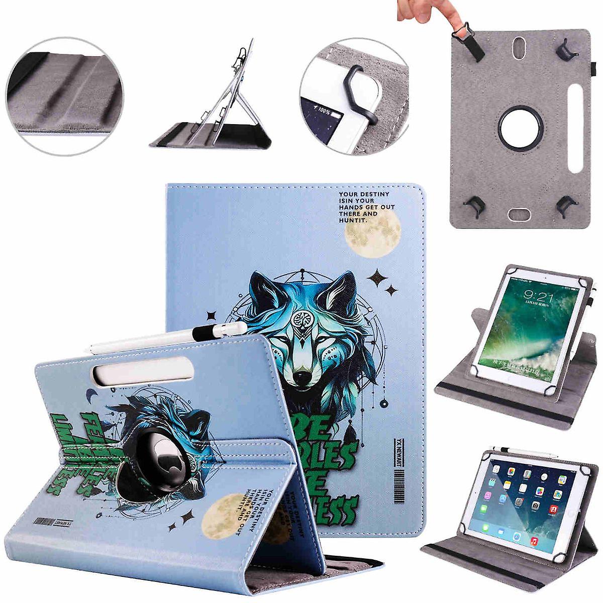 For Apple iPad 10.9 10th Gen 2022 360 Degree Uni Motif 2 Tablet Case