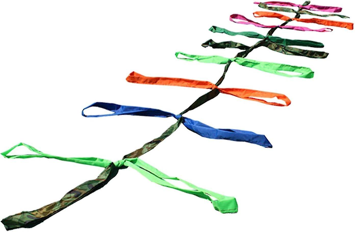 Tir à la corde de guerre poignées colorées Team Building mouvement créatif Prop pour l’école
