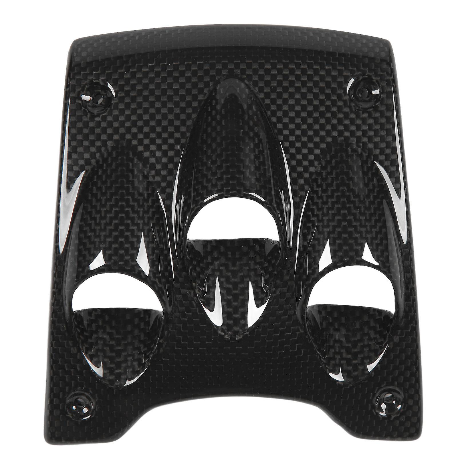 Panneau de commande de boîte de vitesses F1 en fibre de carbone sèche préimprégnée de style OEM pour Ferrari 458 Spider (2011 à 2015)